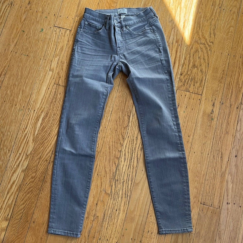 J. Crew toothpick stretch skinny jean